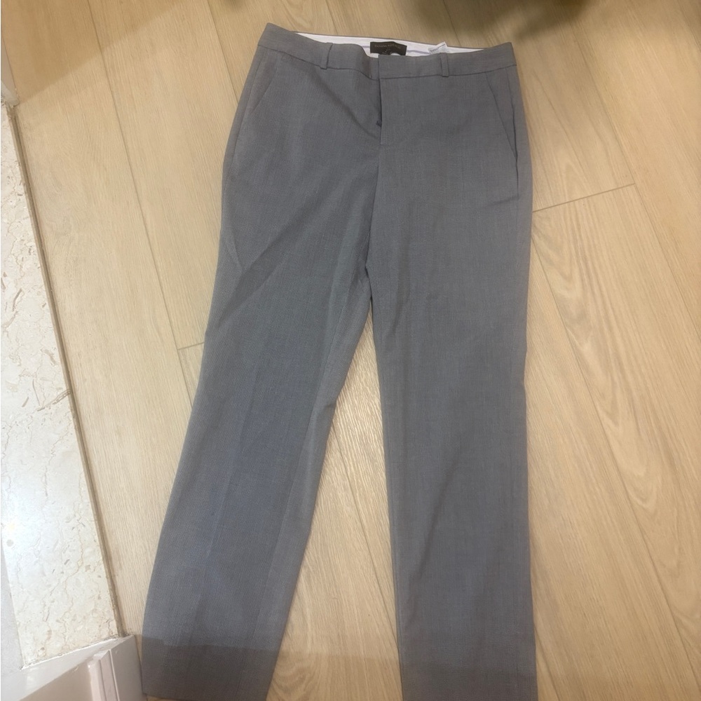 Banana Republic Heather Gray Trousers (matching blazer available)